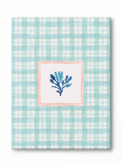 Corals and Plaid, Poster