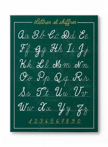 Chalk Calligraphy, Poster